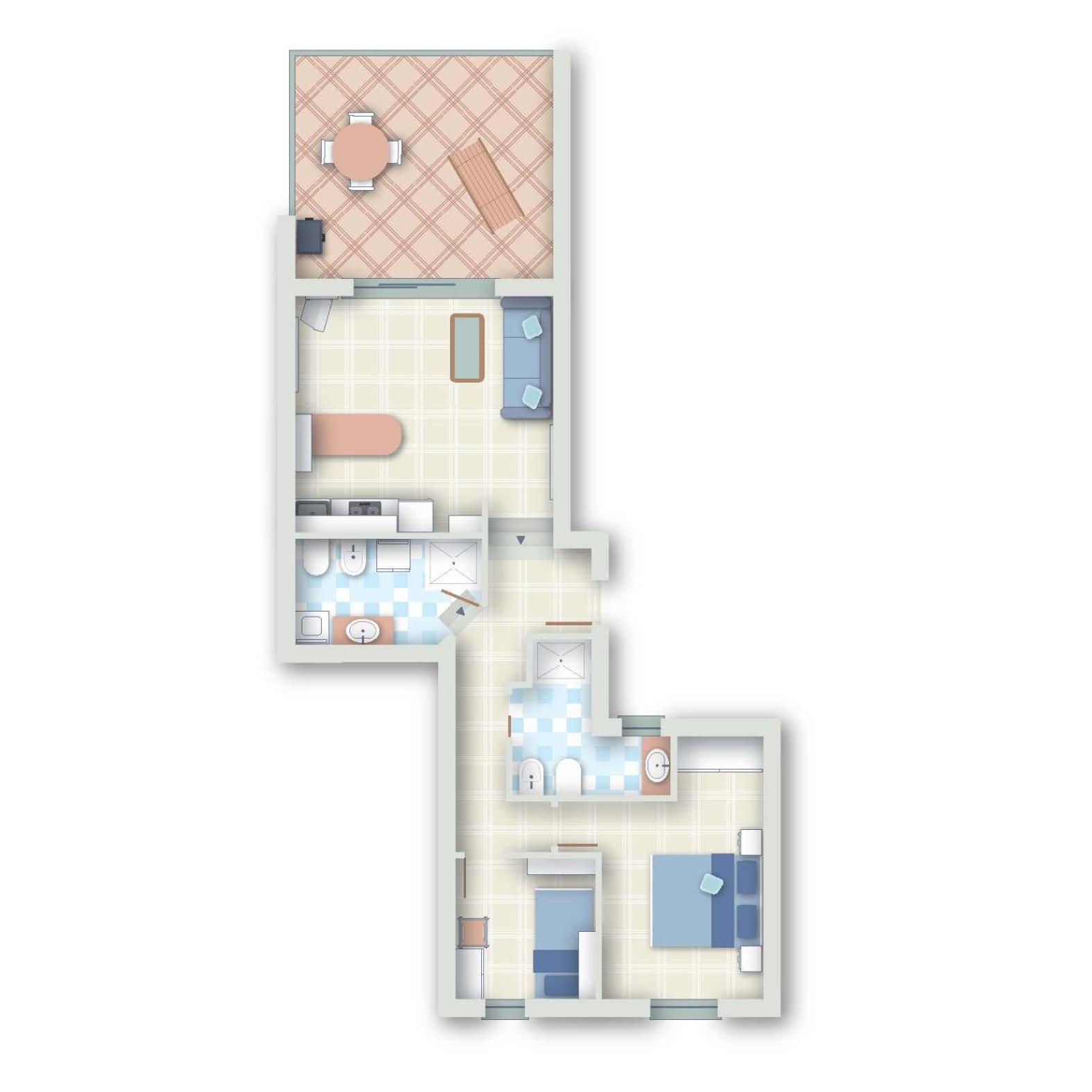 سان باسكوالي Residence Floreal الغرفة الصورة